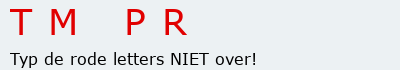 Bevestigingscode