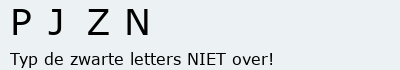 Bevestigingscode