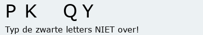 Bevestigingscode