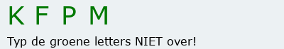 Bevestigingscode