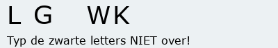 Bevestigingscode