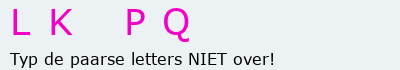 Bevestigingscode
