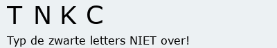 Bevestigingscode