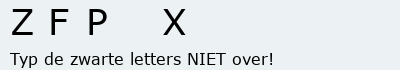 Bevestigingscode