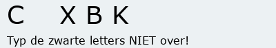Bevestigingscode