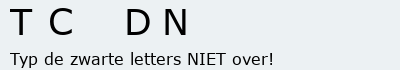 Bevestigingscode