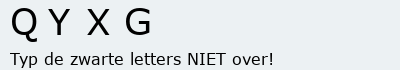 Bevestigingscode