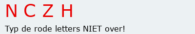 Bevestigingscode