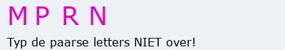 Bevestigingscode