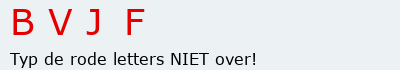 Bevestigingscode