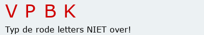 Bevestigingscode