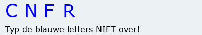 Bevestigingscode