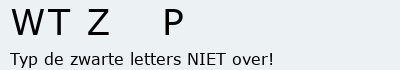 Bevestigingscode