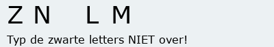 Bevestigingscode