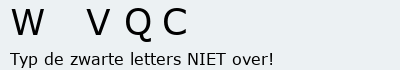 Bevestigingscode