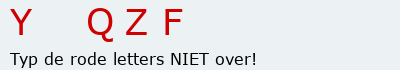 Bevestigingscode