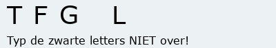 Bevestigingscode