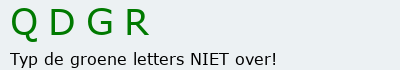Bevestigingscode