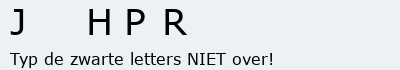 Bevestigingscode