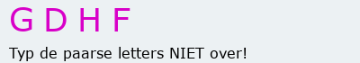Bevestigingscode