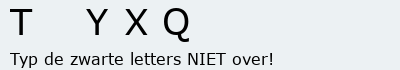 Bevestigingscode