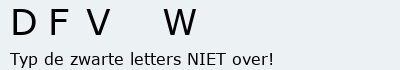 Bevestigingscode