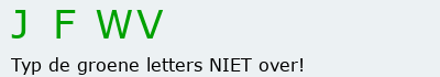 Bevestigingscode