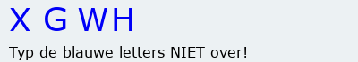Bevestigingscode