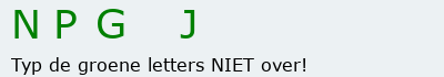 Bevestigingscode