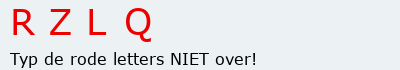 Bevestigingscode
