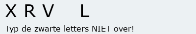 Bevestigingscode
