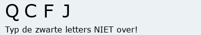 Bevestigingscode