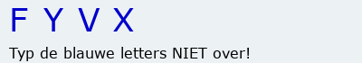 Bevestigingscode