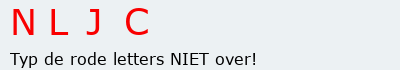 Bevestigingscode