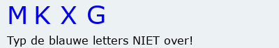 Bevestigingscode