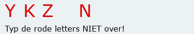 Bevestigingscode