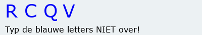 Bevestigingscode