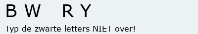 Bevestigingscode