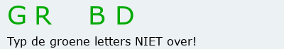 Bevestigingscode