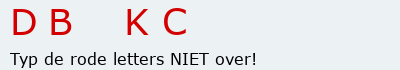 Bevestigingscode