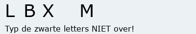 Bevestigingscode