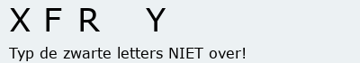 Bevestigingscode