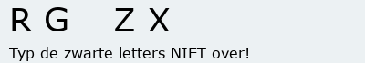 Bevestigingscode