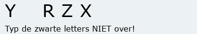 Bevestigingscode