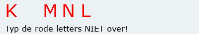 Bevestigingscode