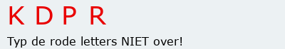 Bevestigingscode