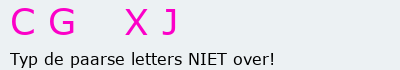 Bevestigingscode