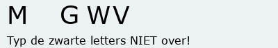 Bevestigingscode