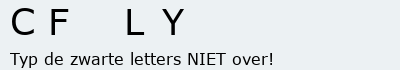Bevestigingscode