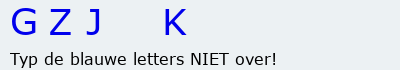 Bevestigingscode